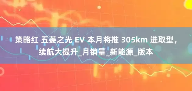 策略红 五菱之光 EV 本月将推 305km 进取型，续航大提升_月销量_新能源_版本